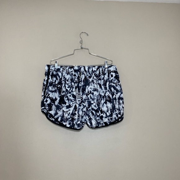 Nwt Calvin Klein || Scribble black/white Shorts with inner underwear Sz XL - Picture 2 of 10